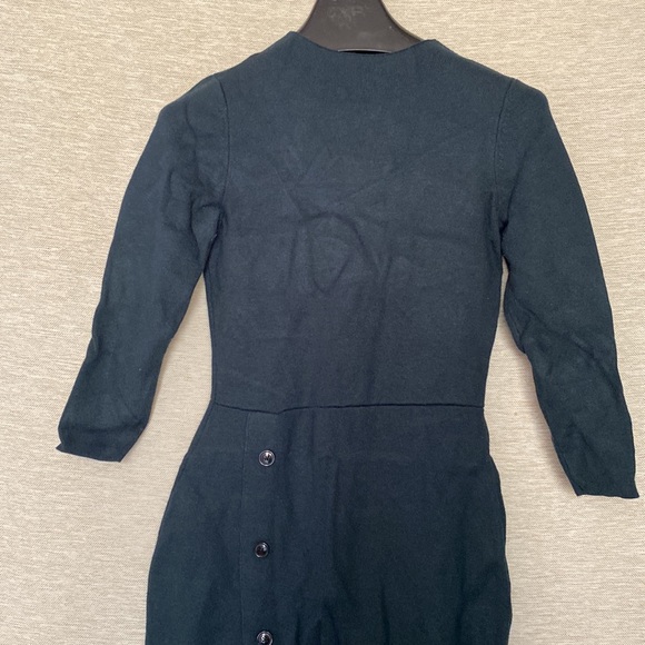 Ann Taylor Bodycon Green Sweater Dress Womens Size XS - Picture 12 of 13